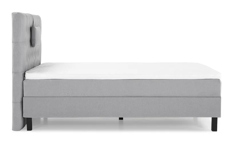Lucky Komplett Sängpaket 120x200 Skum Diamant - Nackkudde Liten Mellangrå - Möbler - Säng - Enkelsäng