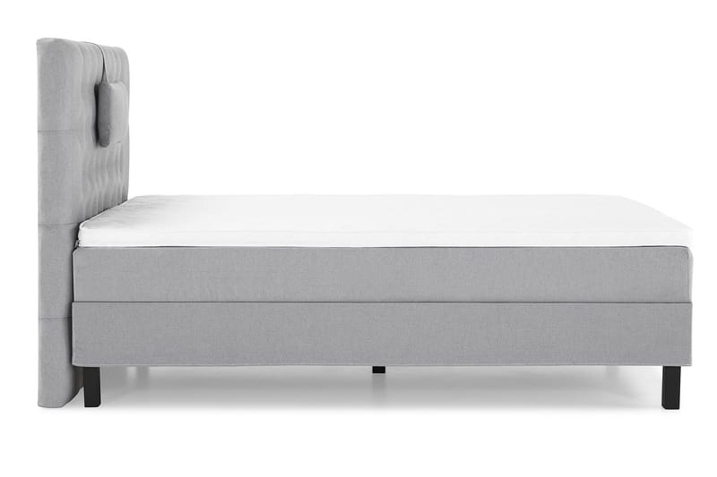 Lucky Komplett Sängpaket 120x200 Skum Diamant - Nackkudde Liten Mellangrå - Möbler - Säng - Enkelsäng