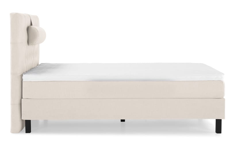 Lucky Komplett Sängpaket 120x200 Skum Diamant Sänggavel - Nackkudde Stor Beige - Möbler - Säng - Enkelsäng