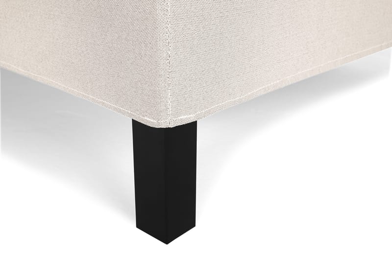 Lucky Komplett Sängpaket 120x200 Skum Slät Sänggavel - Nackkudde Stor Beige - Möbler - Säng - Enkelsäng