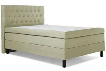 Lucky Komplett Sängpaket 120x200 Polyeter Diamant Sänggavel - Grön - Möbler - Säng - Enkelsäng