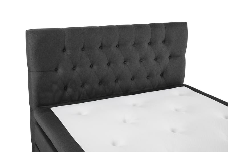 Lucky Komplett Sängpaket 120x200 Polyeter Diamant - Svart/Grå - Möbler - Säng - Enkelsäng