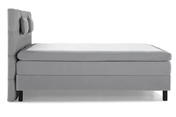 Lucky Komplett Sängpaket 160x200 Latex Diamant - Nackkudde Liten Mellangrå - Möbler - Säng - Kontinentalsäng