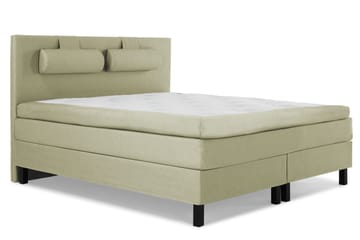 Lucky Komplett Sängpaket 160x200 Latex Slät Sänggavel - Nackkudde Stor Grön - Möbler - Säng - Kontinentalsäng