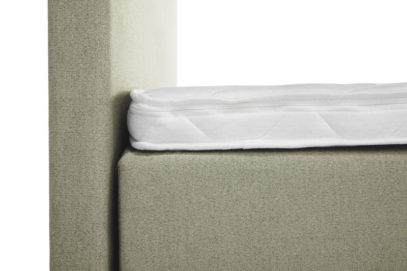 Lucky Komplett Sängpaket 160x200 Skum Slät Sänggavel - Nackkudde Stor Grön - Möbler - Säng - Kontinentalsäng