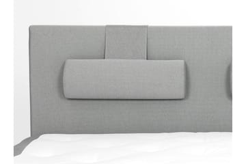 Lucky Komplett Sängpaket 160x200 Skum Slät Sänggavel - Nackkudde Stor Mellangrå - Möbler - Säng - Kontinentalsäng