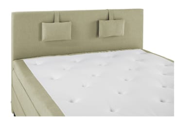 Lucky Komplett Sängpaket 160x200 Polyeter Slät Sänggavel - Nackkudde Liten Grön - Möbler - Säng - Kontinentalsäng