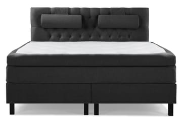 Lucky Diamant Sänggavel 160 cm - Svart/Grå