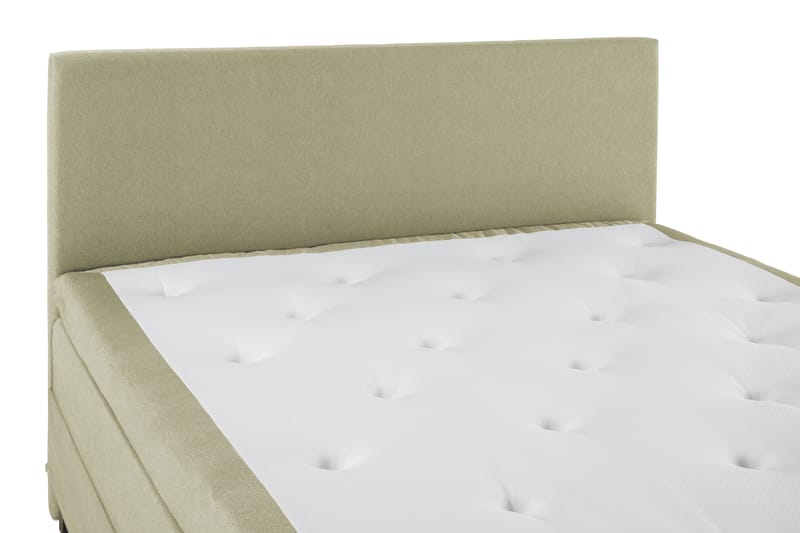Lucky Komplett Sängpaket 180x200 Latex Slät Sänggavel - Grön - Möbler - Säng - Kontinentalsäng