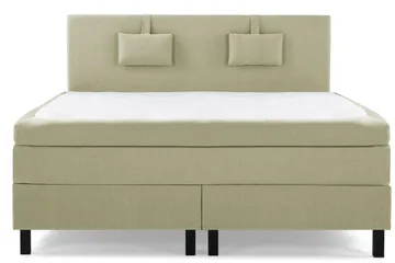 Lucky Komplett Sängpaket 180x200 Latex Slät Sänggavel - Nackkudde Liten Grön - Möbler - Säng - Kontinentalsäng