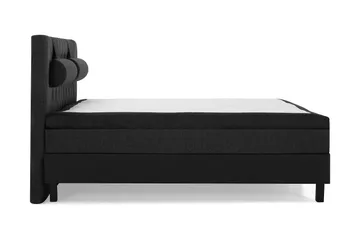 Lucky Komplett Sängpaket 180x200 Memory Diamant - Nackkudde Stor Svart/Grå/PU - Möbler - Säng - Kontinentalsäng