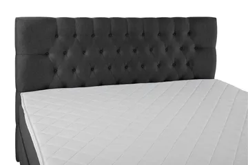 Lucky Komplett Sängpaket 180x200 Skum Diamant - Svart/Grå - Möbler - Säng - Kontinentalsäng
