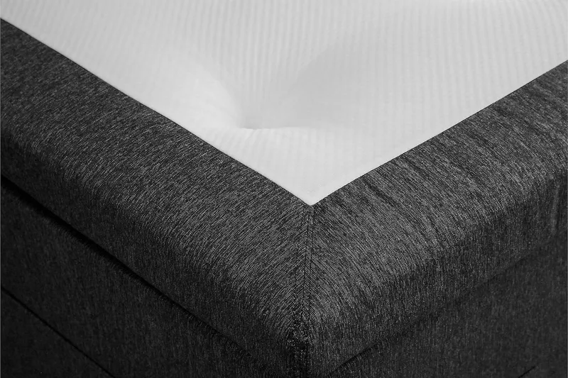 Lucky Kontinentalsäng 120x200Latex - Svart/Grå - Möbler - Säng - Enkelsäng