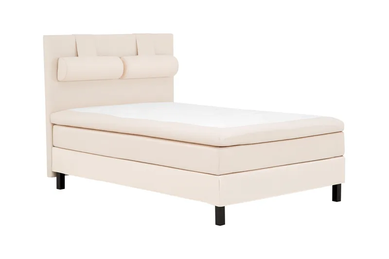 Lucky Kontinentalsäng 120x200Memorymadrass  Beige - Beige - Möbler - Säng - Kontinentalsäng