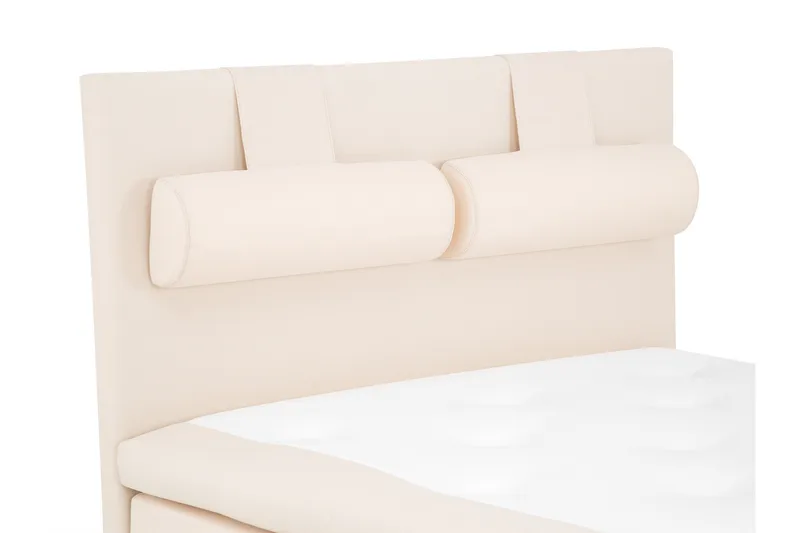 Lucky Kontinentalsäng 120x200Memorymadrass  Beige - Beige - Möbler - Säng - Kontinentalsäng