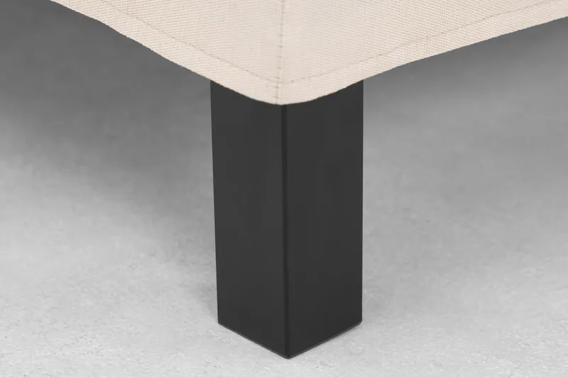 Lucky Kontinentalsäng 120x200Memorymadrass  Beige - Beige - Möbler - Säng - Kontinentalsäng