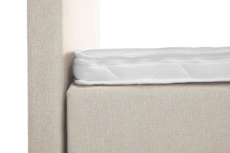 Lucky Kontinentalsäng 120x200Skum - Beige - Möbler - Säng - Enkelsäng