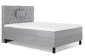 Lucky Kontinentalsäng 120x200Skum - Mellangrå - Möbler - Säng - Enkelsäng