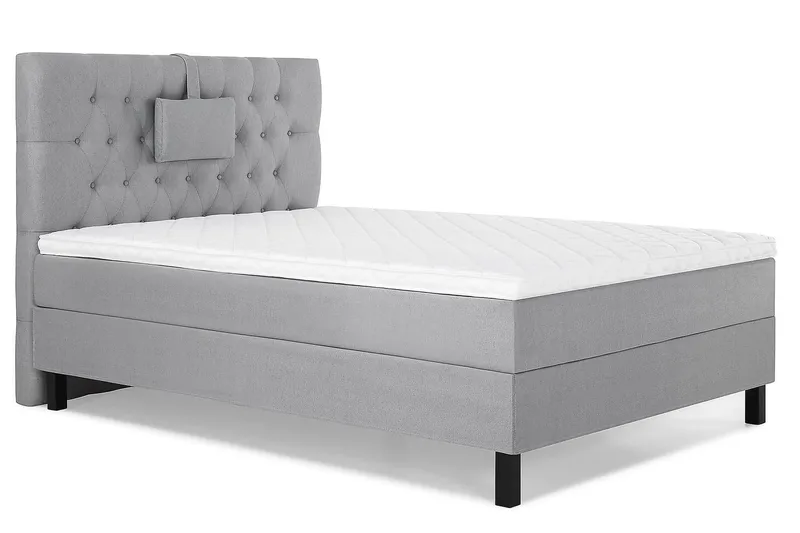 Lucky Kontinentalsäng 120x200Skum - Mellangrå - Möbler - Säng - Enkelsäng
