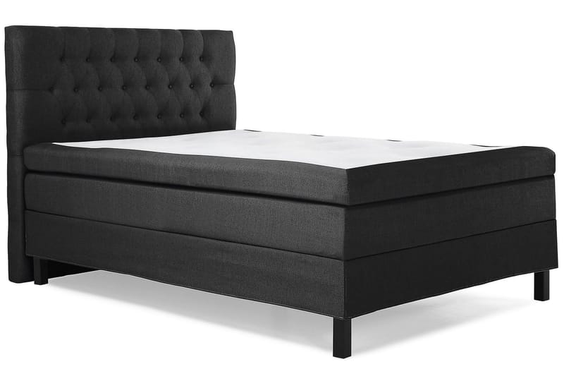 Lucky Kontinentalsäng 140x200 cm - Svart/Grå - Möbler - Säng - Kontinentalsäng