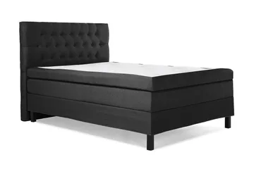 Lucky Kontinentalsäng 140x200Polyeter - Svart/Grå - Möbler - Säng - Kontinentalsäng