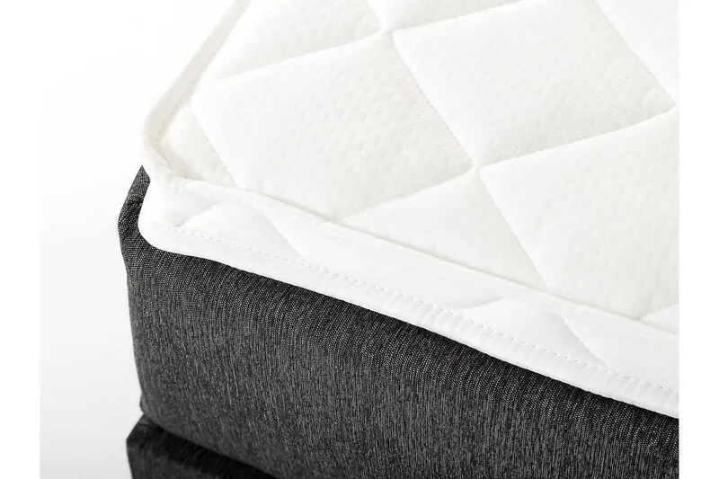 Lucky Kontinentalsäng 150x200 Skum - Svart/Grå - Möbler - Säng - Kontinentalsäng