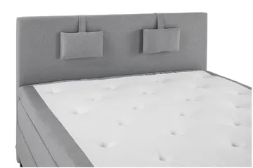 Lucky Kontinentalsäng 150x200Polyeter - Mellangrå - Möbler - Säng - Kontinentalsäng