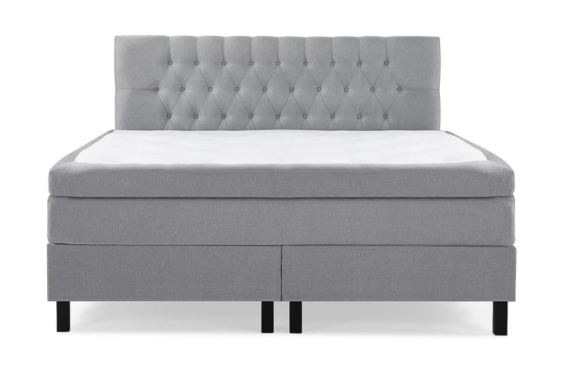 Lucky Kontinentalsäng 160x200 cm - Mellangrå - Möbler - Säng - Kontinentalsäng
