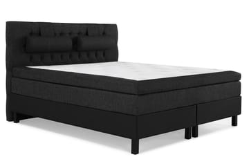 Lucky Kontinentalsäng 160x200 cm - Svart/Grå - Möbler - Säng - Kontinentalsäng