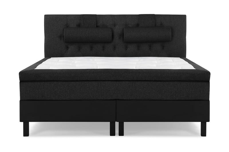 Lucky Kontinentalsäng 160x200 cm - Svart/Grå - Möbler - Säng - Kontinentalsäng