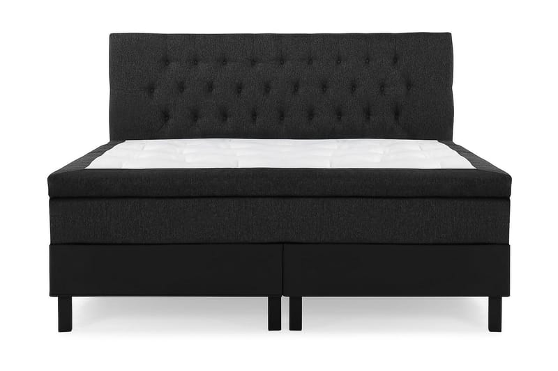 Lucky Kontinentalsäng 160x200Latexmadrass cm - Svart/Grå - Möbler - Säng - Kontinentalsäng