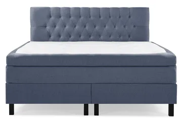 Utan sänggavel - Mörkblå