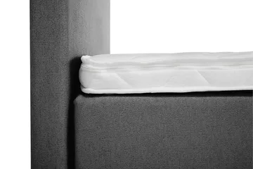 Lucky Kontinentalsäng 160x200Skum - Svart/Grå - Möbler - Säng - Kontinentalsäng