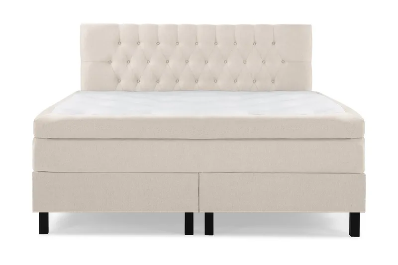 Lucky Kontinentalsäng 180x200Polyeter - Beige - Möbler - Säng - Kontinentalsäng