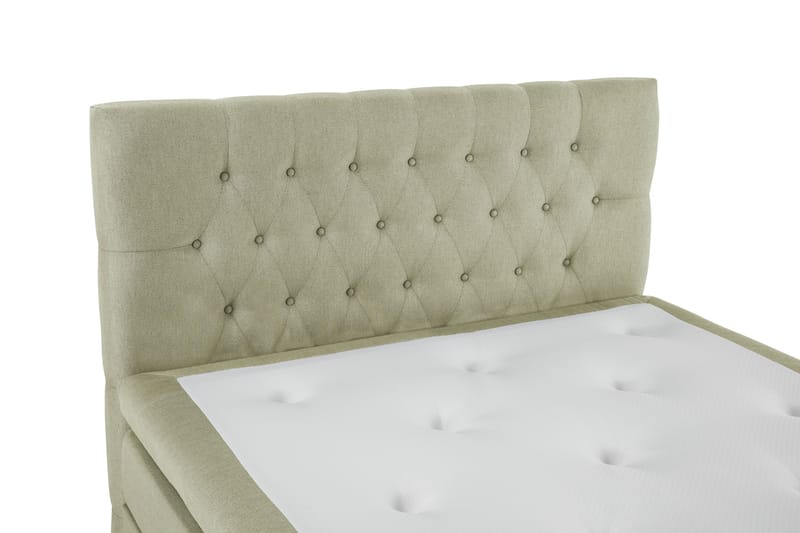 Lucky Sängpaket 140x200 LatexDiamant Sänggavel  Grön - Grön - Möbler - Säng - Kontinentalsäng