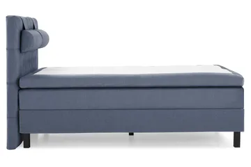 Lucky Sängpaket 140x200 Memory Diamant Sänggavel - Nackkudde Stor Mörkblå - Möbler - Säng - Kontinentalsäng