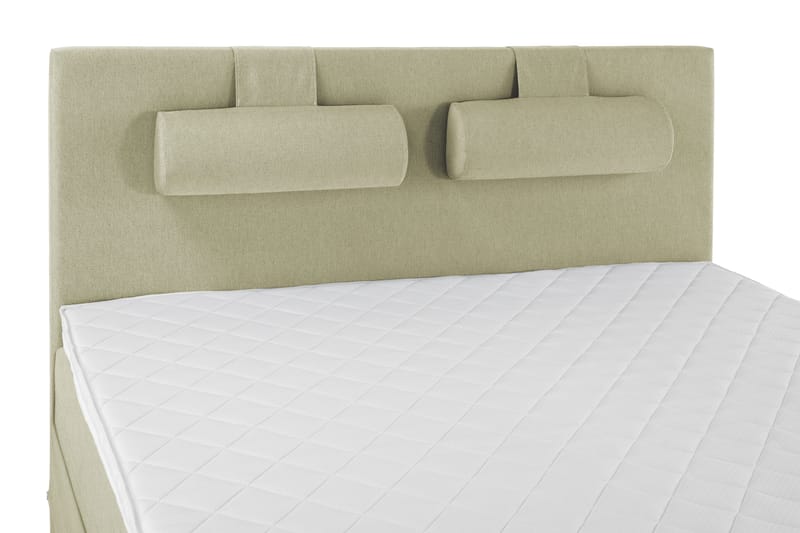 Lucky Sängpaket 150x200 SkumSlät Sänggavel Nackkudde - Nackkudde Stor Grön - Möbler - Säng - Kontinentalsäng