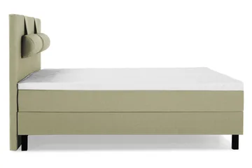 Lucky Sängpaket 150x200 SkumSlät Sänggavel Nackkudde - Nackkudde Stor Grön - Möbler - Säng - Kontinentalsäng
