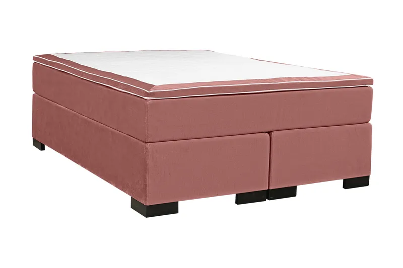 Malta Kontinentalsäng 180x200cm - Rosa/Sammet - Möbler - Säng - Kontinentalsäng