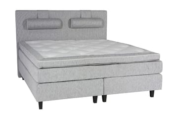 Mei Kontinentalsäng 180x200 cm - Ljusgrå - Möbler - Säng - Kontinentalsäng