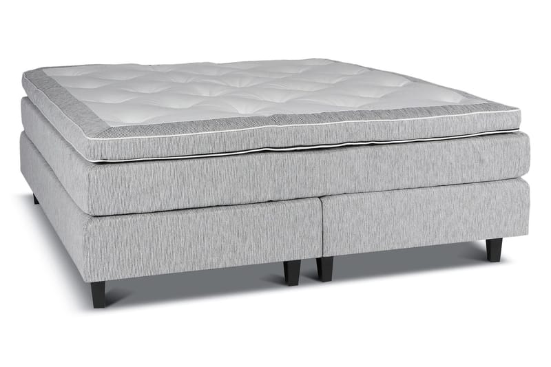 Mei Kontinentals äng 180x200 cm - Ljusgrå - Möbler - Säng - Kontinentalsäng