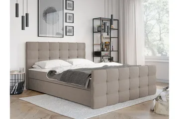 Milano Kontinentalsäng 180x210 cm  Beige - Beige - Möbler - Säng - Kontinentalsäng