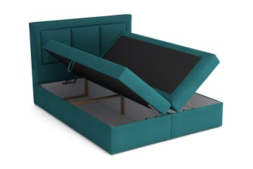 Moden Kontinentalsäng 180x215cm LED-belysning - Beige - Möbler - Säng - Kontinentalsäng