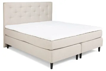 Nice Deluxe Komplett Sängpaket 160x200 - Beige - Möbler - Säng - Kontinentalsäng