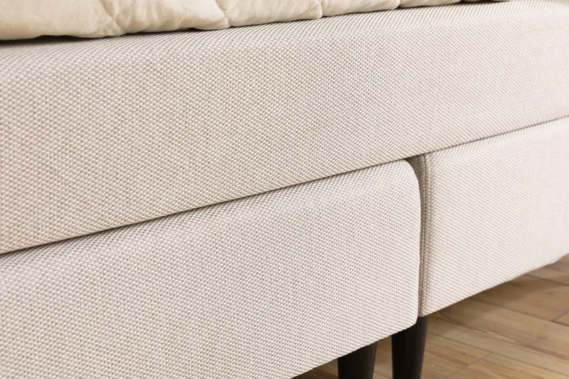 Nice Deluxe Komplett Sängpaket 160x200 - Beige - Möbler - Säng - Kontinentalsäng
