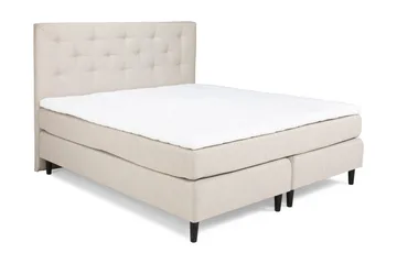 Nice Deluxe Komplett Sängpaket 180x200 - Beige - Möbler - Säng - Kontinentalsäng