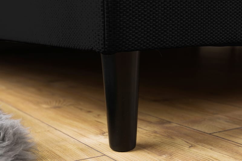 Nice Deluxe Kontinentalsäng 160x200 - Svart - Möbler - Säng - Kontinentalsäng