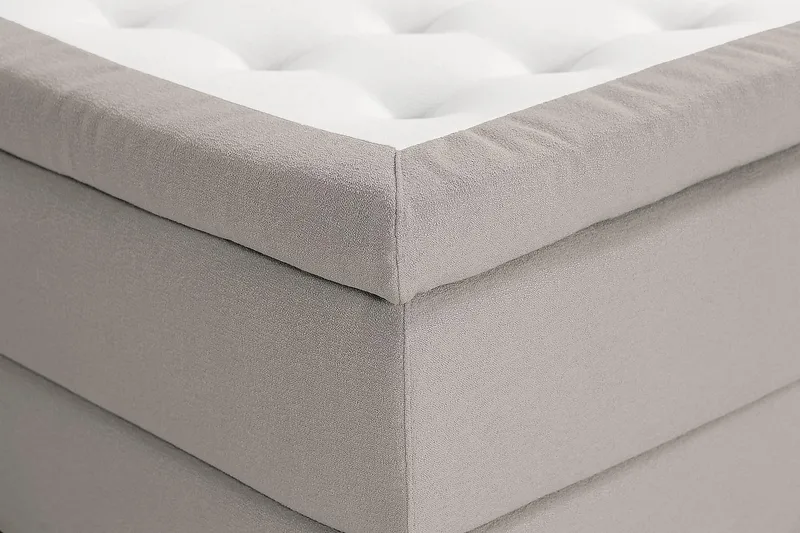 Oslo Lyx Kontinentalsäng 120x200 cm - Grå - Möbler - Säng - Kontinentalsäng