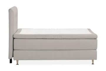 Oslo Lyx Kontinentalsäng 120x200 cm - Grå - Möbler - Säng - Kontinentalsäng
