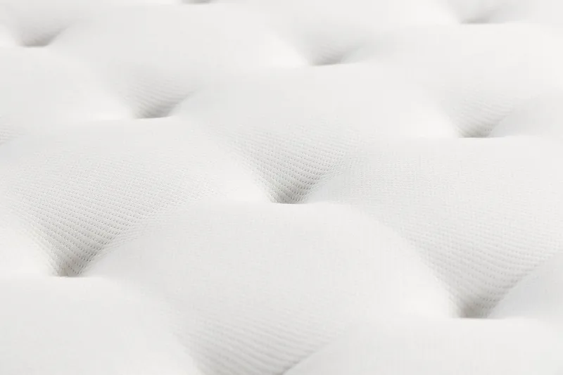 Oslo Lyx Lyx Komplett Sängpaket Kontinentalsäng 180x200 cm med Knappad sänggavel - Ljusbeige - Möbler - Säng - Kontinentalsäng